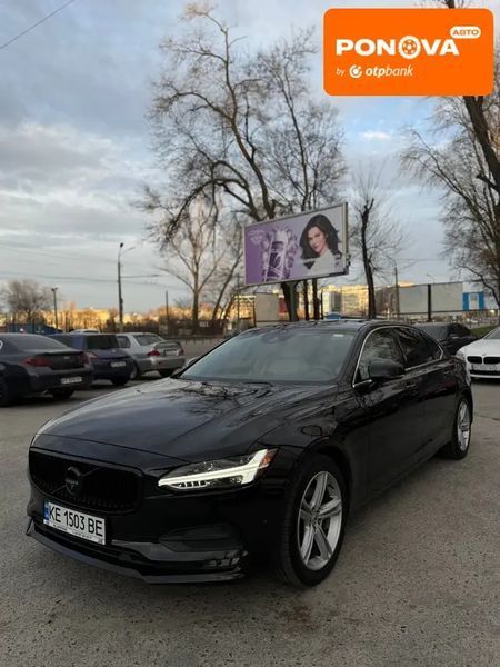 Volvo S90, 2017 р., Бензин, 184 тис. км, Седан, Чорний, Дніпро (Дніпропетровськ) AT-10413153 фото