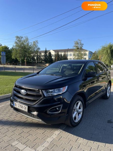 Ford Edge, 2017, Бензин, 2 л., 134 тыс. км, Внедорожник / Кроссовер, Чорный, Киев Cars-Pr-64951 фото