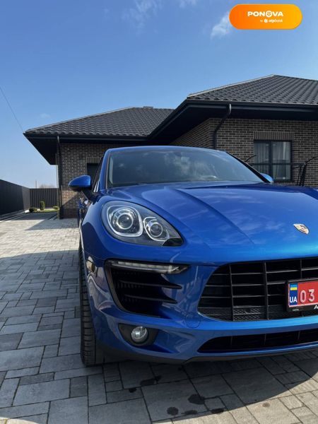 Porsche Macan, 2015, Бензин, 3 л., 121 тыс. км, Внедорожник / Кроссовер, Синий, Луцк Cars-Pr-67311 фото