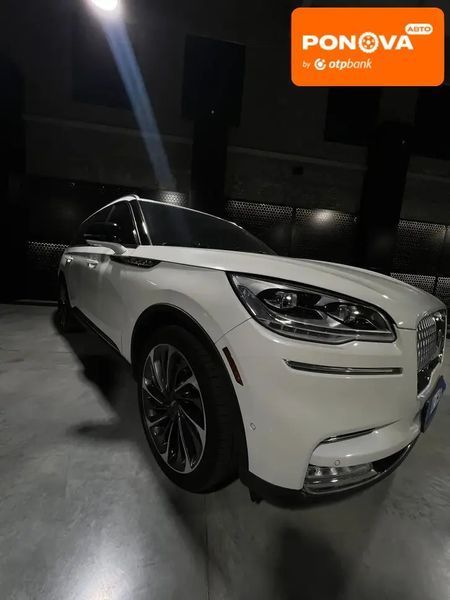 Lincoln Aviator, 2021 р., Бензин, 56 тис. км, Позашляховик / Кросовер, Білий, Луцьк AT-10405412 фото