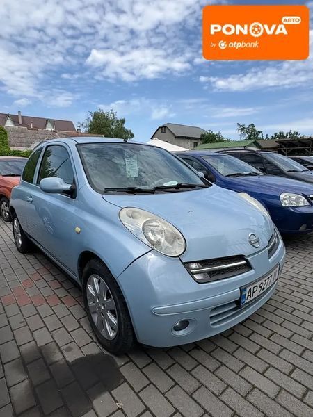 Nissan Micra, 2006 р., Бензин, 200 тис. км, Хетчбек, Синій, Запоріжжя AT-10417728 фото