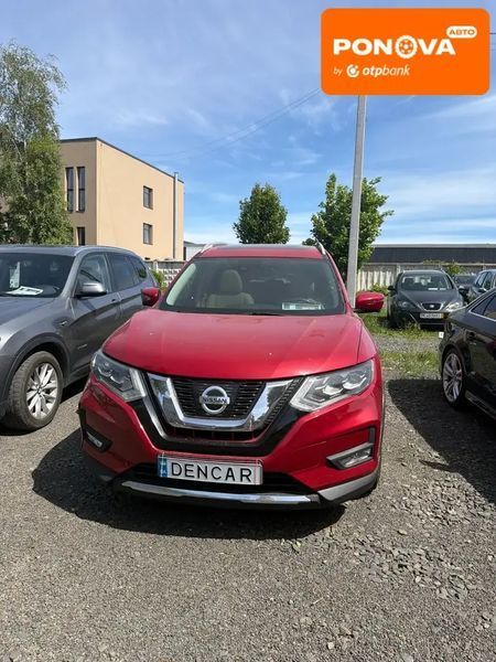 Nissan Rogue, 2017 р., Бензин, 160 тис. км, Позашляховик / Кросовер, Червоний, Луцьк AT-10418114 фото