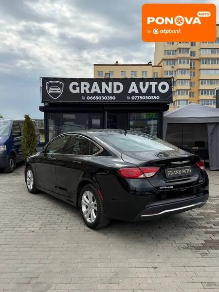 Chrysler 200, 2016 р., Бензин, 139 тис. км, Седан, Чорний, Софіївська Борщагівка AT-10417778 фото