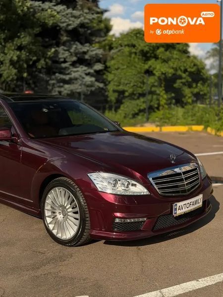 Mercedes-Benz S-Class, 2006 р., Бензин, 260 тис. км, Седан, Червоний, Київ AT-10420061 фото