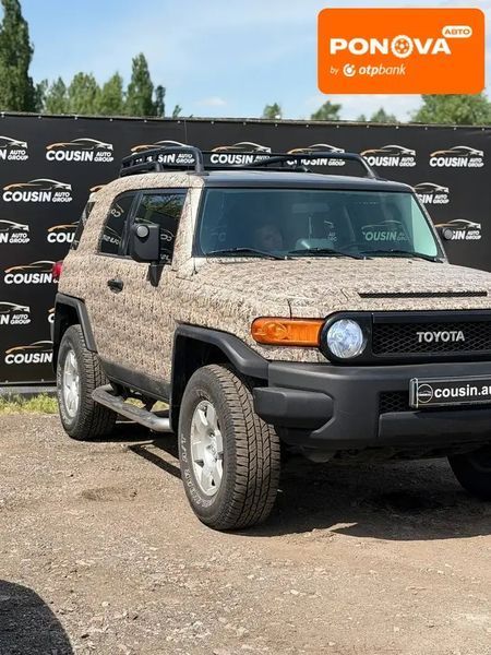 Toyota FJ Cruiser, 2008 р., Газ метан / Бензин, 83 тис. км, Позашляховик / Кросовер, Бежевий, Київ AT-10417876 фото