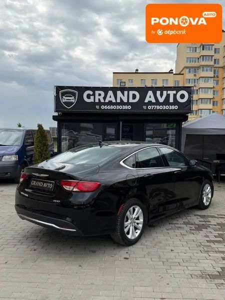 Chrysler 200, 2016 р., Бензин, 139 тис. км, Седан, Чорний, Софіївська Борщагівка AT-10417778 фото
