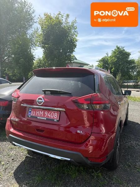 Nissan Rogue, 2017 р., Бензин, 160 тис. км, Позашляховик / Кросовер, Червоний, Луцьк AT-10418114 фото