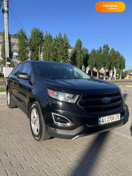 Ford Edge, 2017, Бензин, 2 л., 134 тыс. км, Внедорожник / Кроссовер, Чорный, Киев Cars-Pr-64951 фото