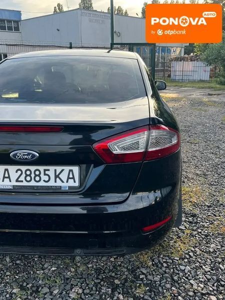 Ford Mondeo, 2012 р., Бензин, 202 тис. км, Седан, Чорний, Черкаси AT-10418302 фото