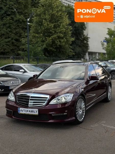 Mercedes-Benz S-Class, 2006 р., Бензин, 260 тис. км, Седан, Червоний, Київ AT-10420061 фото