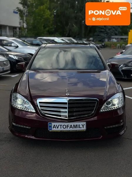 Mercedes-Benz S-Class, 2006 р., Бензин, 260 тис. км, Седан, Червоний, Київ AT-10420061 фото