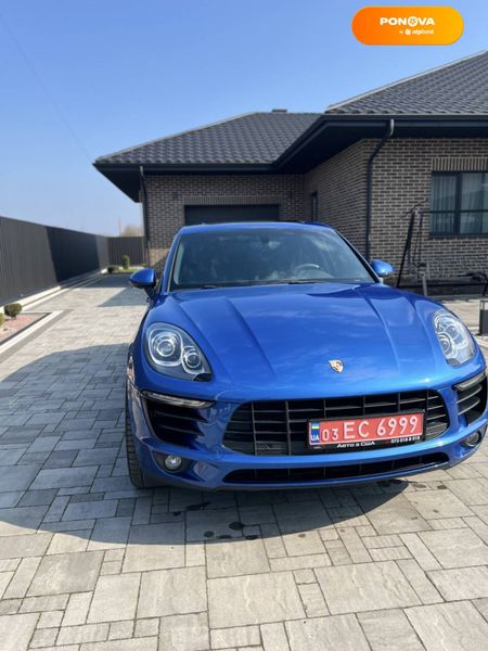 Porsche Macan, 2015, Бензин, 3 л., 121 тыс. км, Внедорожник / Кроссовер, Синий, Луцк Cars-Pr-67311 фото