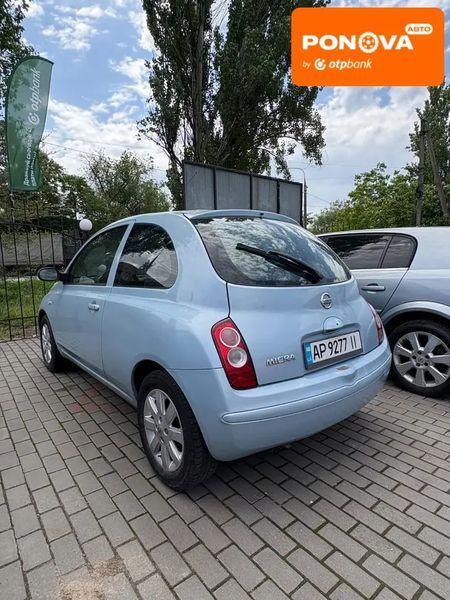 Nissan Micra, 2006 р., Бензин, 200 тис. км, Хетчбек, Синій, Запоріжжя AT-10417728 фото