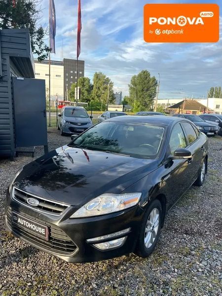 Ford Mondeo, 2012 р., Бензин, 202 тис. км, Седан, Чорний, Черкаси AT-10418302 фото