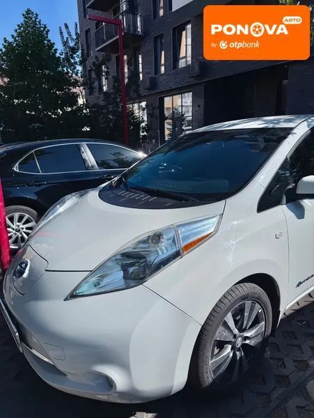 Nissan Leaf, 2015 р., Електро, 82 тис. км, Хетчбек, Білий, Одеса AT-10399797 фото