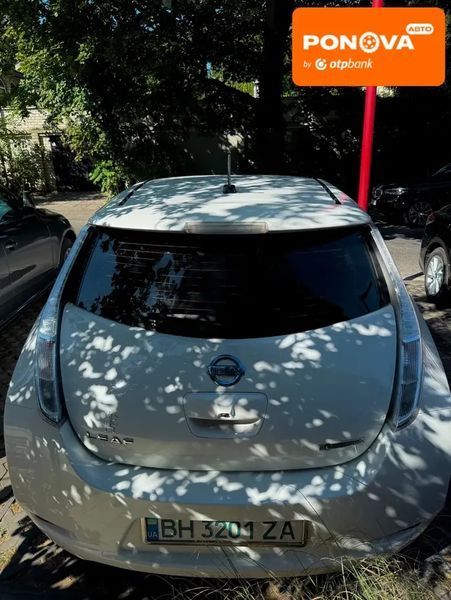 Nissan Leaf, 2015 р., Електро, 82 тис. км, Хетчбек, Білий, Одеса AT-10399797 фото