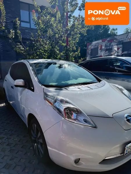 Nissan Leaf, 2015 р., Електро, 82 тис. км, Хетчбек, Білий, Одеса AT-10399797 фото