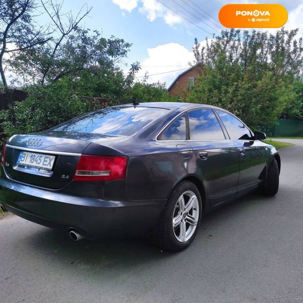 Audi A6, 2004, Газ пропан-бутан / Бензин, 2.39 л., 217 тис. км, Седан, Синій, Миргород Cars-Pr-68770 фото