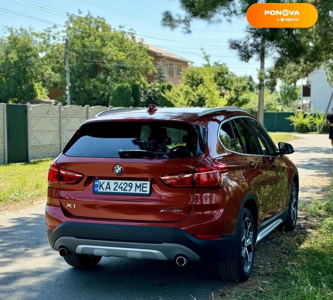 BMW X1, 2018, Бензин, 2 л., 57 тис. км, Позашляховик / Кросовер, Помаранчевий, Київ 103747 фото