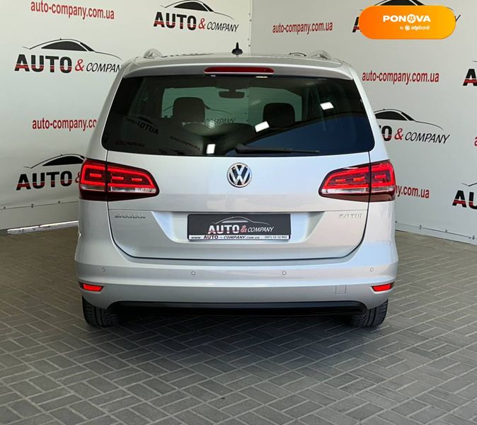 Volkswagen Sharan, 2016, Дизель, 1.97 л., 200 тыс. км, Минивен, Серый, Львов 50830 фото