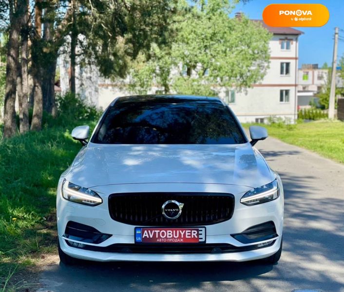 Volvo S90, 2016, Бензин, 2 л., 160 тыс. км, Седан, Белый, Киев 41551 фото