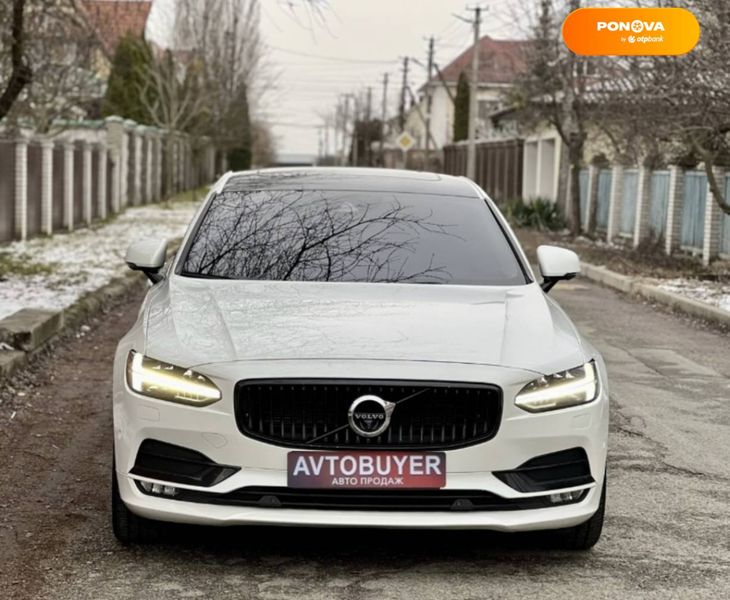 Volvo S90, 2016, Бензин, 2 л., 155 тыс. км, Седан, Белый, Киев 33551 фото