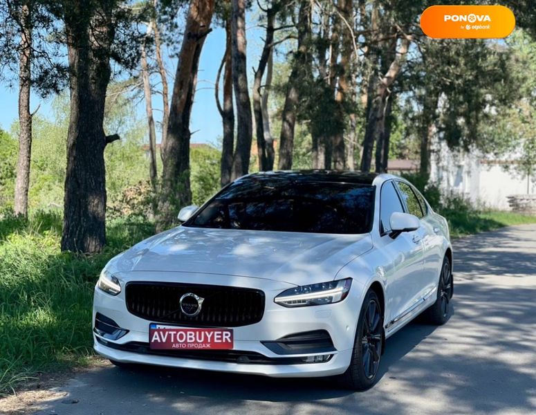 Volvo S90, 2016, Бензин, 2 л., 160 тыс. км, Седан, Белый, Киев 41551 фото