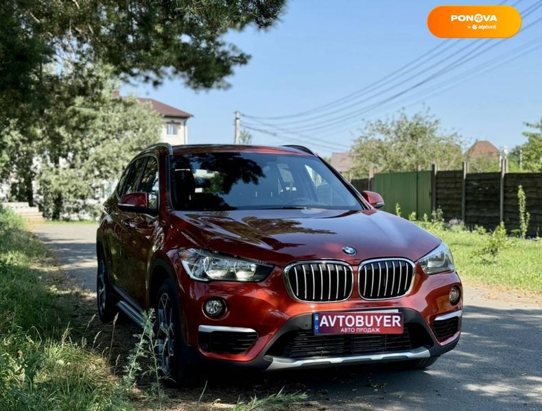 BMW X1, 2018, Бензин, 2 л., 57 тис. км, Позашляховик / Кросовер, Помаранчевий, Київ 103747 фото