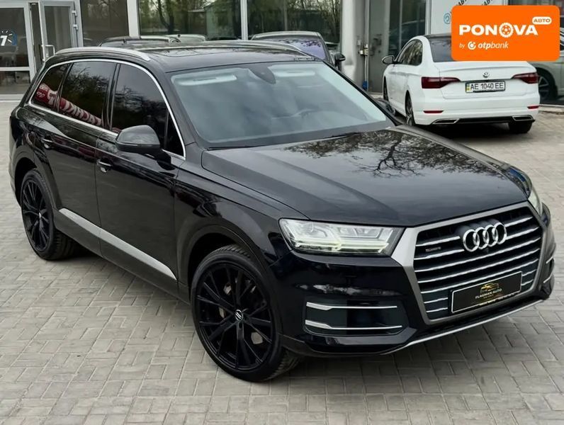 Audi Q7, 2016 р., Бензин, 150 тис. км, Позашляховик / Кросовер, Чорний, Дніпро (Дніпропетровськ) AT-10418164 фото