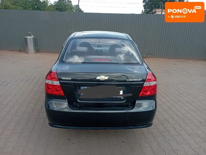 Chevrolet Aveo, 2007 г., Бензин, 204 тыс. км, Седан, Чорный, Кривой Рог AT-10401226 фото