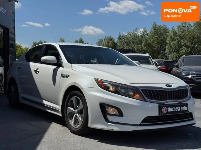 Kia Optima, 2015 г., Гибрид (HEV), 190 тыс. км, Седан, Белый, Ровно AT-10418392 фото