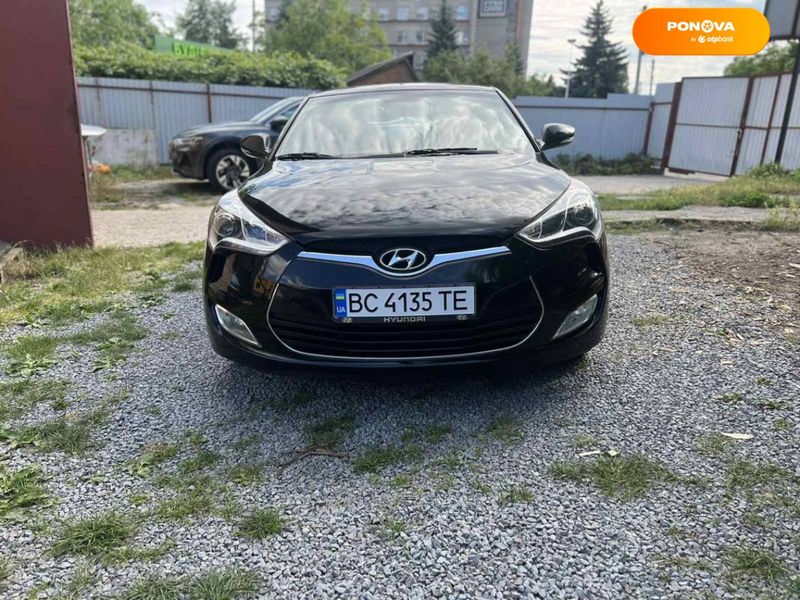 Hyundai Veloster, 2015, Бензин, 1.59 л., 42 тыс. км, Хетчбек, Чорный, Львов Cars-Pr-63460 фото