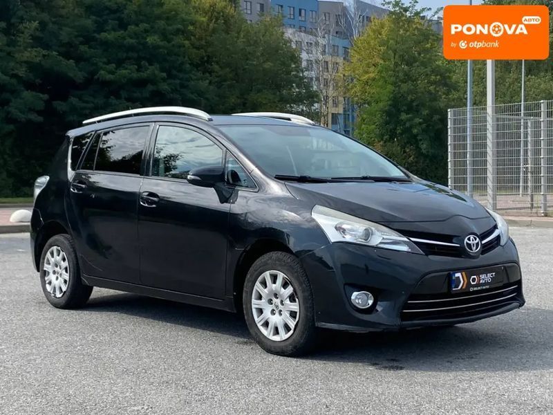 Toyota Verso, 2014 г., Дизель, 272 тыс. км, Минивен, Чорный, Львов AT-10401021 фото