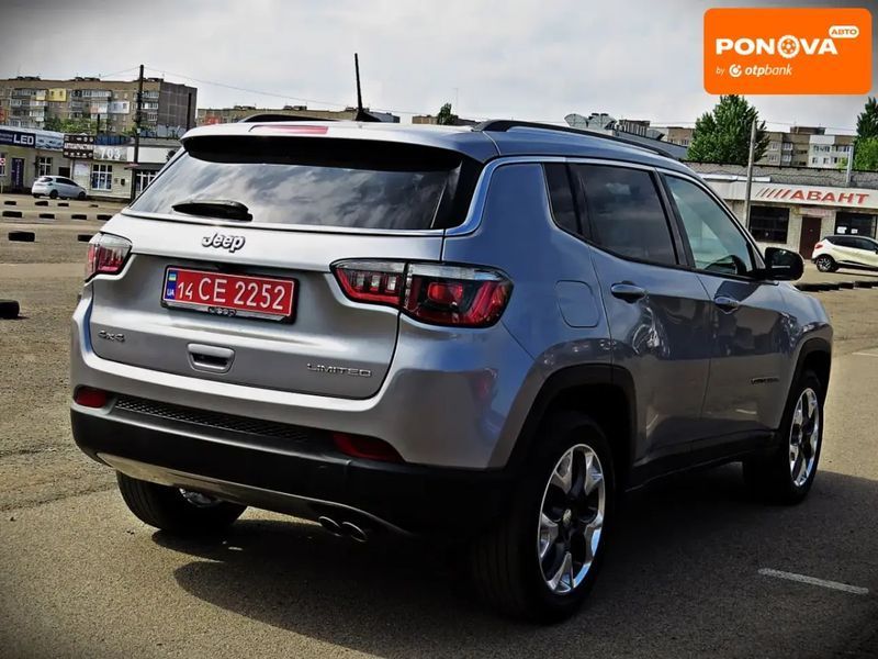 Jeep Compass, 2018 г., Бензин, 126 тыс. км, Внедорожник / Кроссовер, Серый, Черкассы AT-10417705 фото