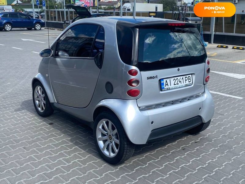 Smart Fortwo, 2002, Бензин, 0.6 л., 242 тыс. км, Купе, Серый, Киев Cars-Pr-63085 фото