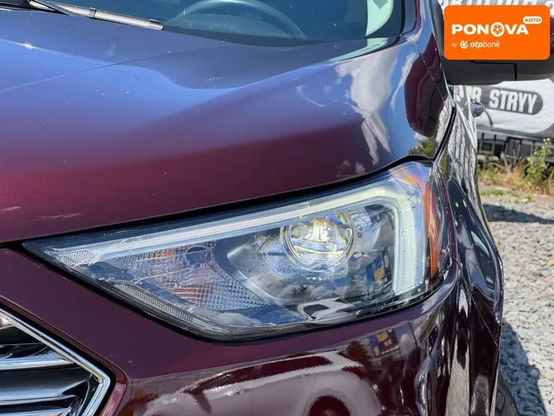Ford Edge, 2022 р., Бензин, 93 тис. км, Позашляховик / Кросовер, Червоний, Стрий AT-10401099 фото