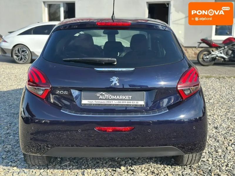 Peugeot 208, 2019 г., Бензин, 69 тыс. км, Хетчбек, Синий, Ивано Франковск AT-10428950 фото