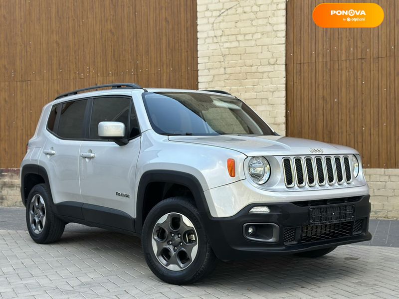 Jeep Renegade, 2018, Бензин, 2.36 л., 95 тис. км, Позашляховик / Кросовер, Сірий, Львів 102741 фото