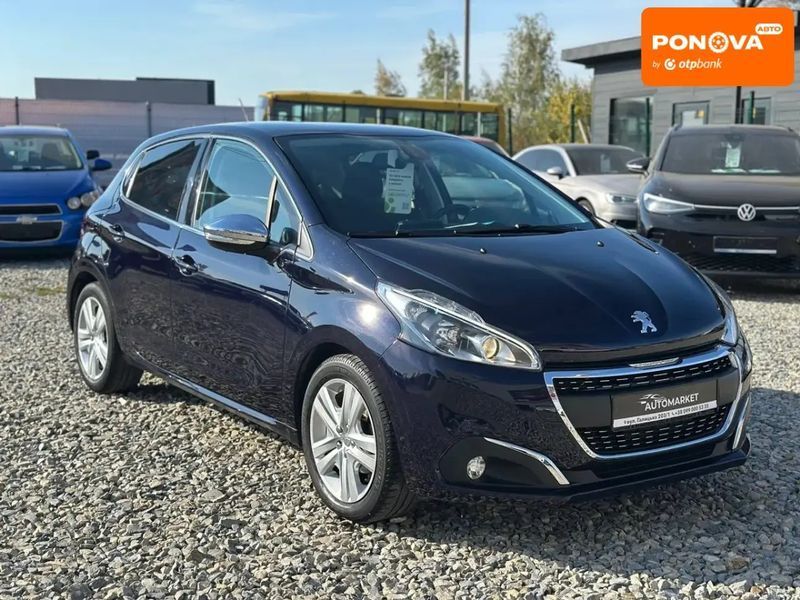 Peugeot 208, 2019 г., Бензин, 69 тыс. км, Хетчбек, Синий, Ивано Франковск AT-10428950 фото