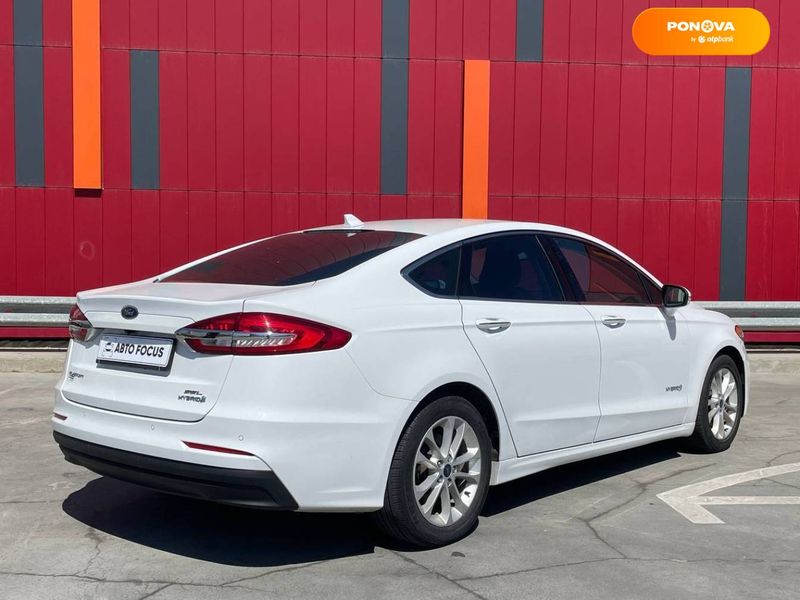 Ford Fusion, 2018, Гибрид (HEV), 2 л., 132 тыс. км, Седан, Белый, Киев 42903 фото