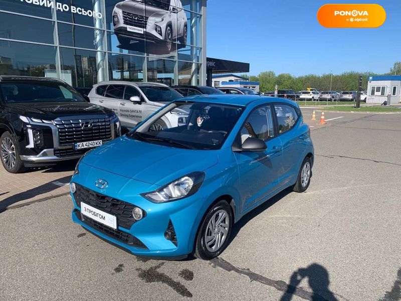 Hyundai i10, 2022, Бензин, 1.2 л., 32 тис. км, Хетчбек, Синій, Київ 35890 фото