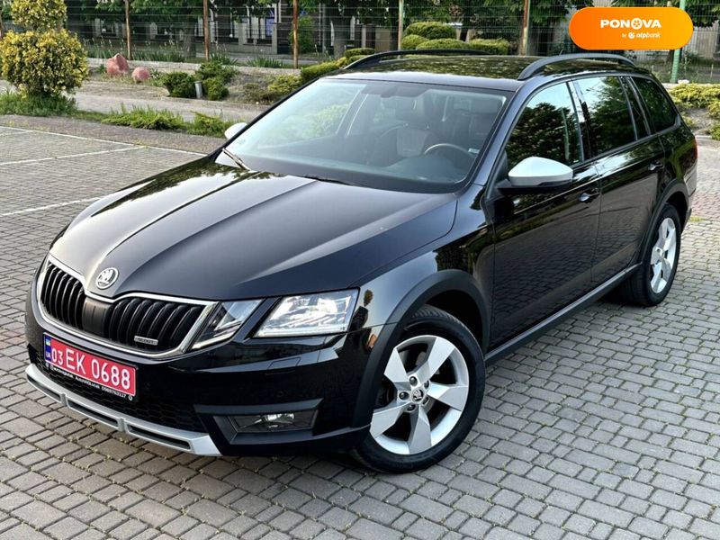 Skoda Octavia Scout, 2017, Дизель, 2 л., 192 тис. км, Універсал, Чорний, Луцьк Cars-Pr-64127 фото