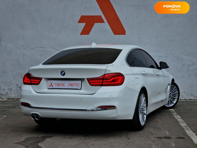 BMW 4 Series Gran Coupe, 2018, Дизель, 2 л., 128 тыс. км, Купе, Белый, Одесса 110982 фото