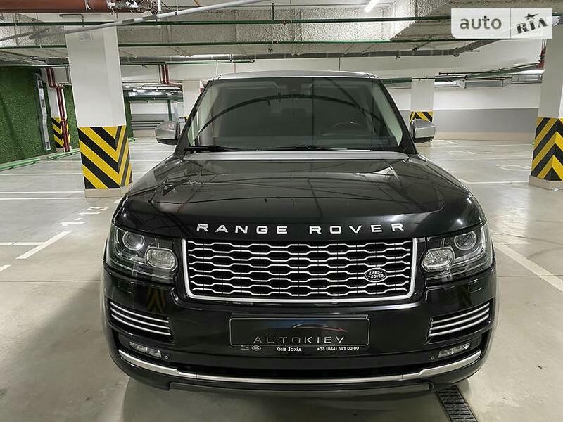 Land Rover Range Rover, 2013, Дизель, 3 л., 199 тис. км, Позашляховик / Кросовер, Чорний, Київ 109859 фото