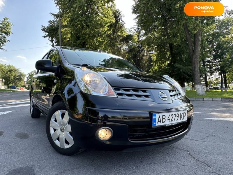 Nissan Note, 2008, Бензин, 1.6 л., 183 тис. км, Хетчбек, Чорний, Вінниця Cars-Pr-64008 фото