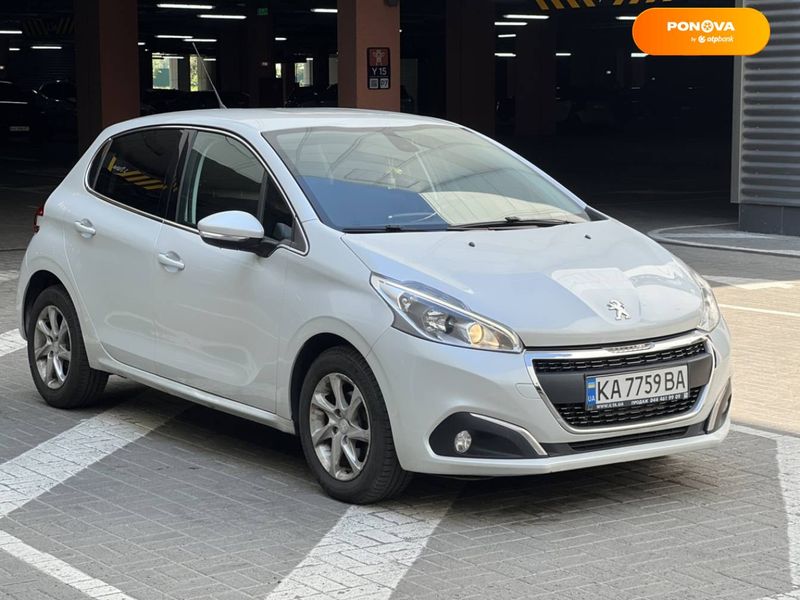 Peugeot 208, 2015, Бензин, 1.6 л., 63 тис. км, Хетчбек, Білий, Київ 110460 фото