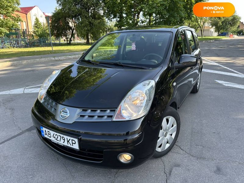 Nissan Note, 2008, Бензин, 1.6 л., 183 тис. км, Хетчбек, Чорний, Вінниця Cars-Pr-64008 фото