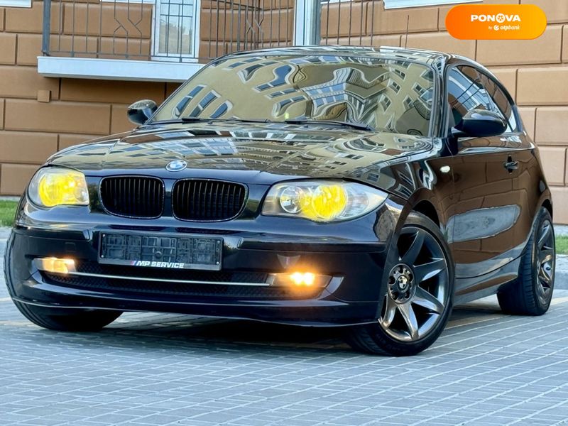 BMW 1 Series, 2008, Бензин, 1.6 л., 253 тыс. км, Хетчбек, Чорный, Одесса 48342 фото