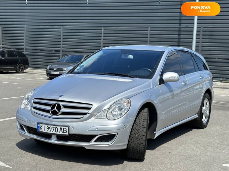 Mercedes-Benz R-Class, 2007, Дизель, 2.99 л., 387 тис. км, Універсал, Сірий, Київ Cars-Pr-56197 фото