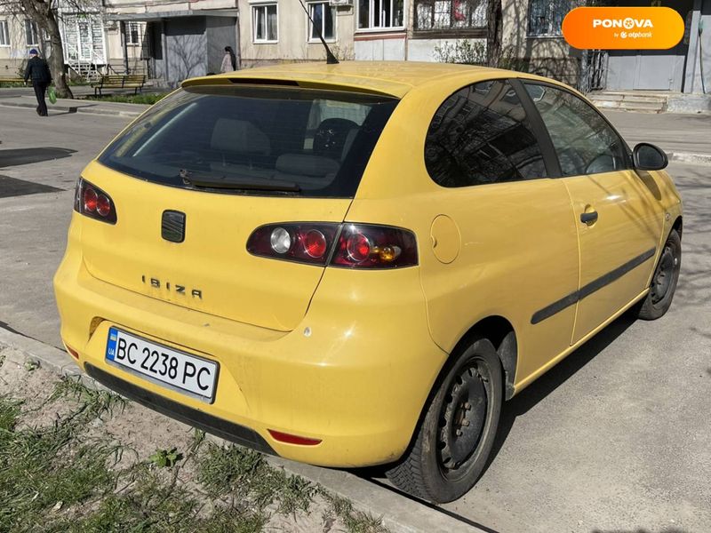 SEAT Ibiza, 2008, Бензин, 1.39 л., 142 тис. км, Хетчбек, Жовтий, Харків Cars-Pr-54592 фото